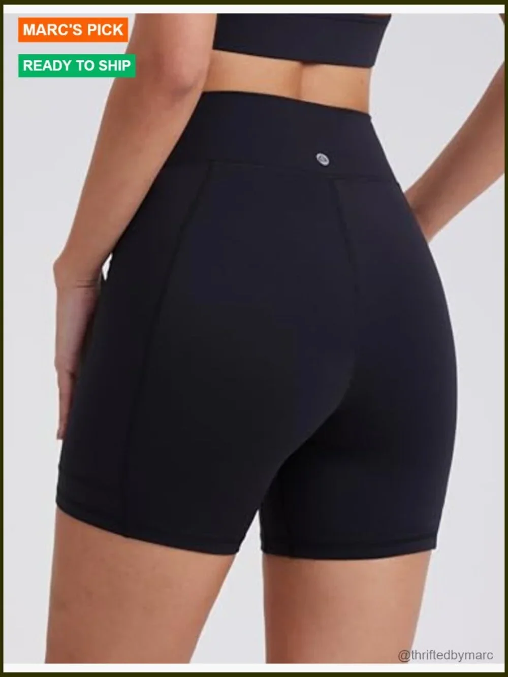 Biker Shorts with Pockets Spandex Workout Shorts for Women